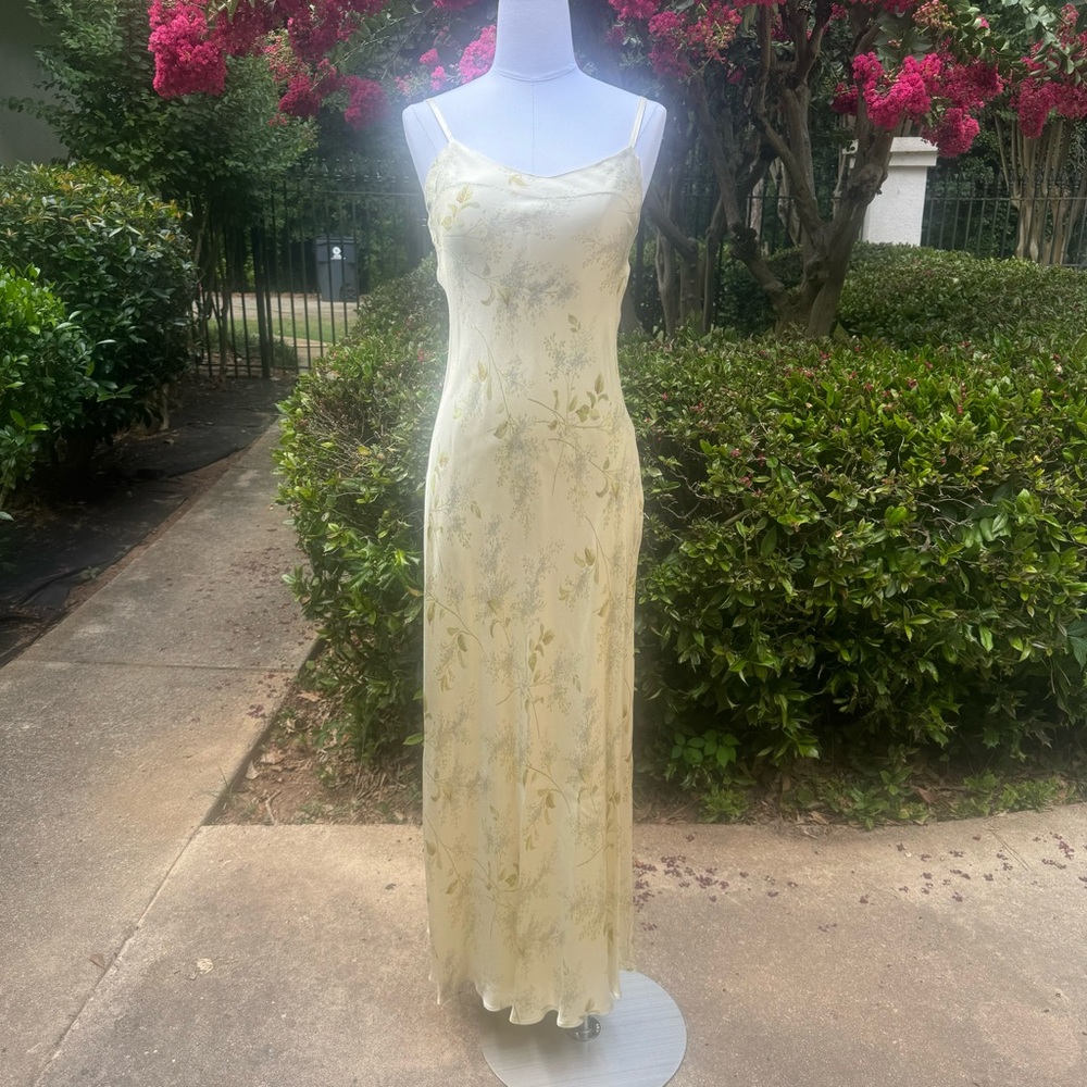 Betsey Johnson Satin Long Nightgown Size M